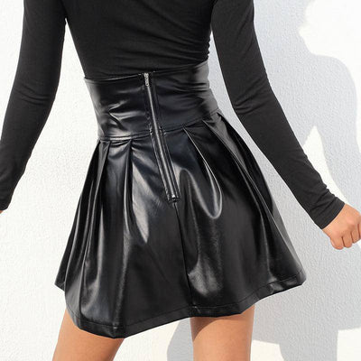 Finley Leather Corset Skirt