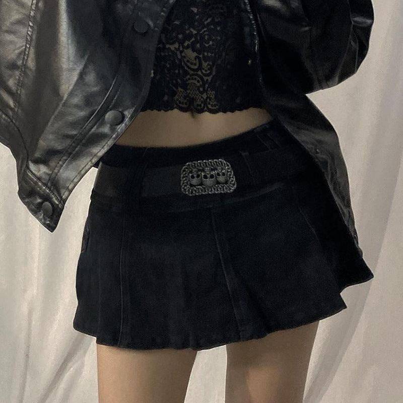 Maeve Solid Mini Skirt - Hot fashionista