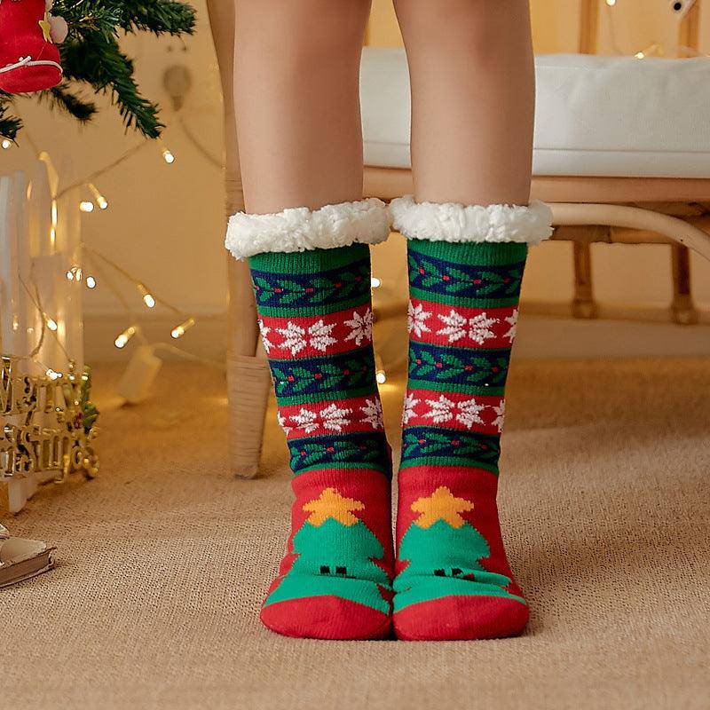 Raven Christmas Cotton Socks - Hot fashionista
