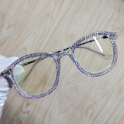 Hot Fashionista Ileen Embellished Rhinestone Eyeglasses